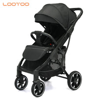 HKM-953555 2-in-1 Portable Baby Stroller with Foldable Alloy Wheels for Kids
