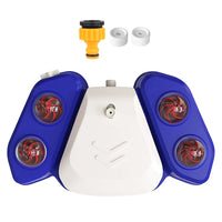 HKM-9536573 Multifunctional Automatic Dog Water Fountain with Sprinkler and Shower Balls for Drinking and Playtime