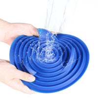 HKM-9536701 Silicone Slow Feed Bowl for Dogs and Cats - Yuanshan & Whale Shark Designs
