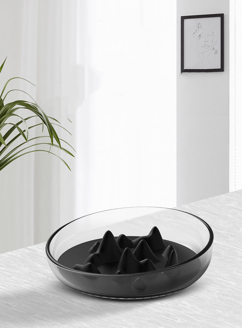 HKM-9536701 Silicone Slow Feed Bowl for Dogs and Cats - Yuanshan & Whale Shark Designs