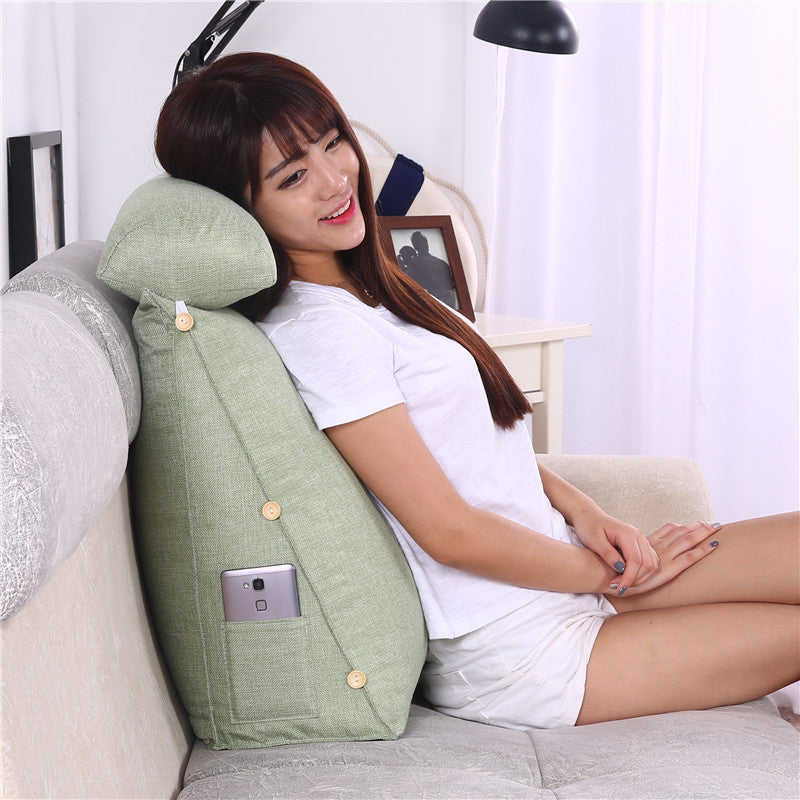 HKM-953747 Multifunctional Round Tatami Pillow in Various Colors for Living Room and Bedroom Comfort