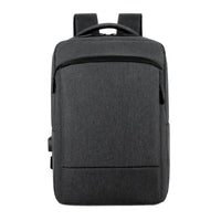HKM-953747 Waterproof Nylon 15.6 Inch Laptop Backpack with USB Charging Port for Business Travel