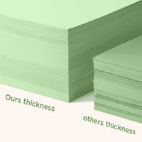 HKM-953811 A4 70gsm Green Coloured Copy Paper for Office Printing, Drawing, and Writing
