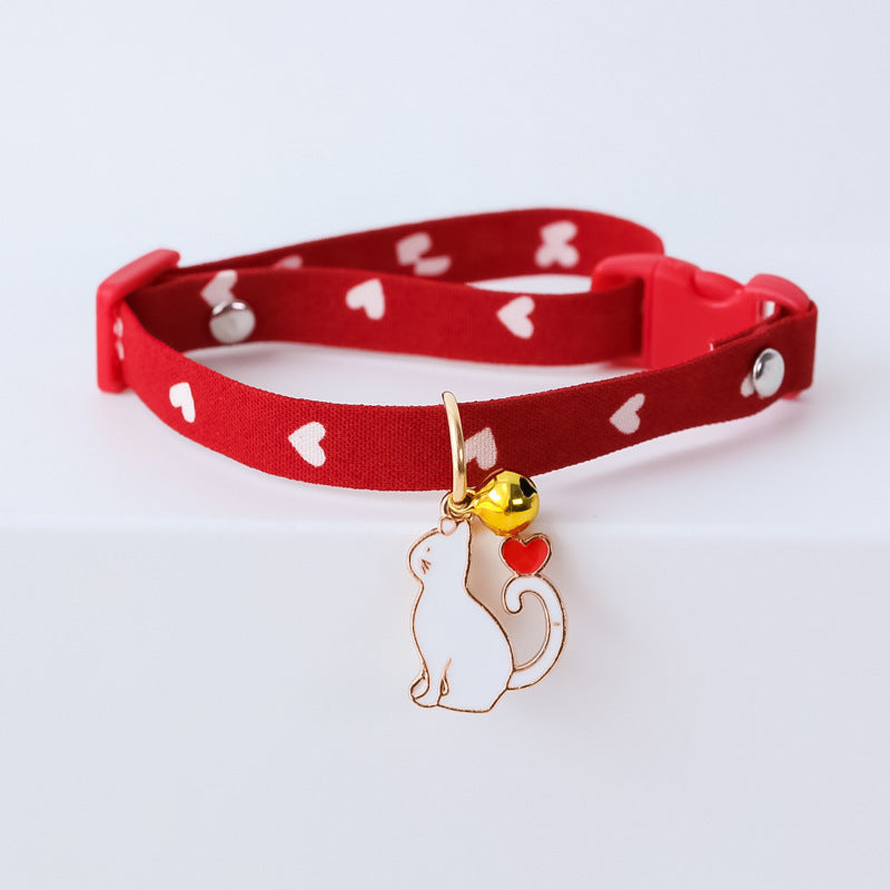 HKM-9538493 Adjustable Cat and Dog Collar with Colorful Bell ¨C Various Stylish Designs Available