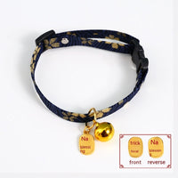 HKM-9538493 Adjustable Cat and Dog Collar with Colorful Bell ¨C Various Stylish Designs Available