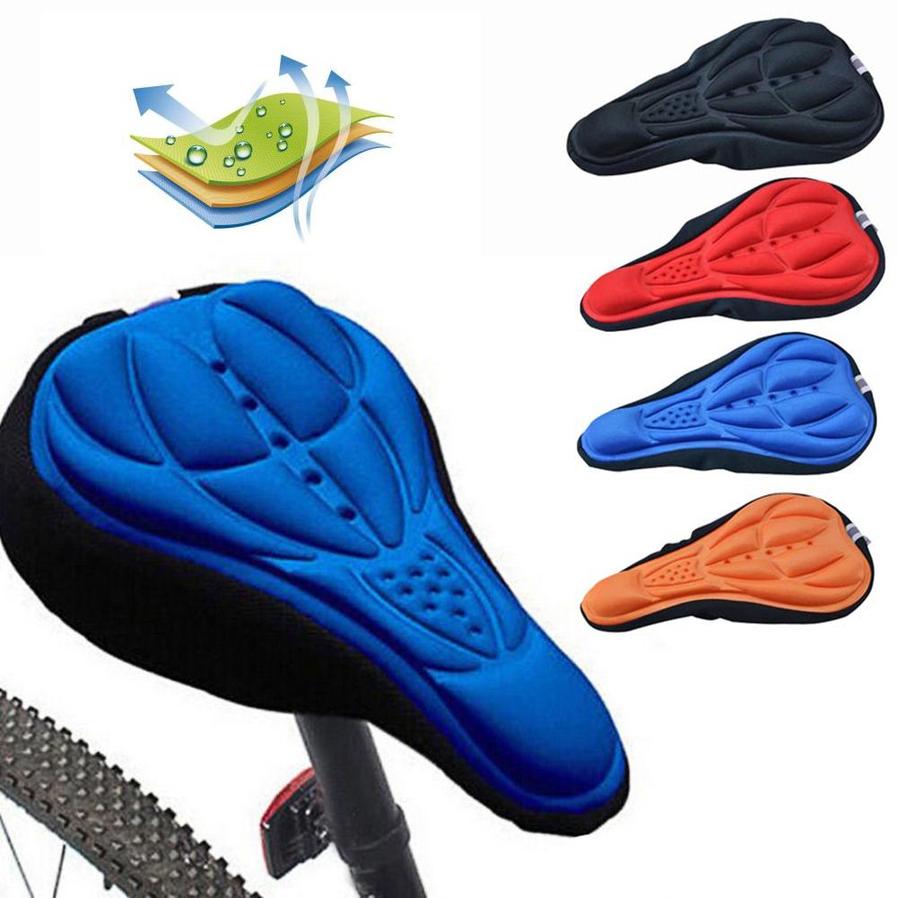 HKM-953875 Comfortable 3D Air Permeable Bicycle Saddle Seat for Enhanced Riding Experience