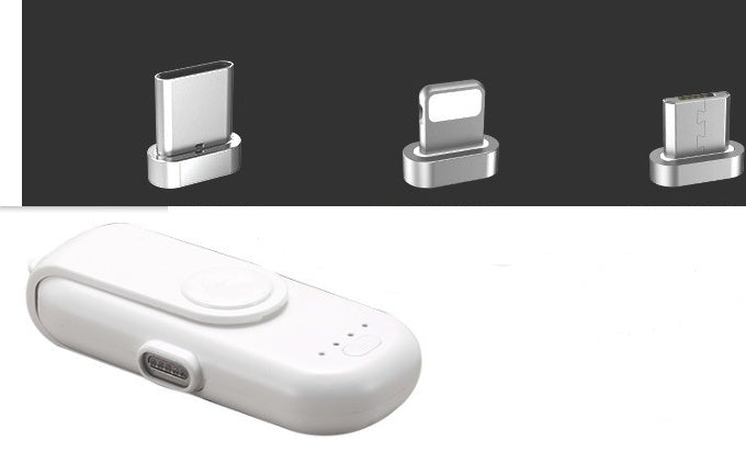 HKM-954067 Portable Magnetic Charging Station with 5000mAh Base and Four 1000mAh Finger Chargers
