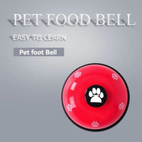 HKM-9541309 Pet Training Bell for Cats and Dogs - Interactive Training Toy with Footprints Design