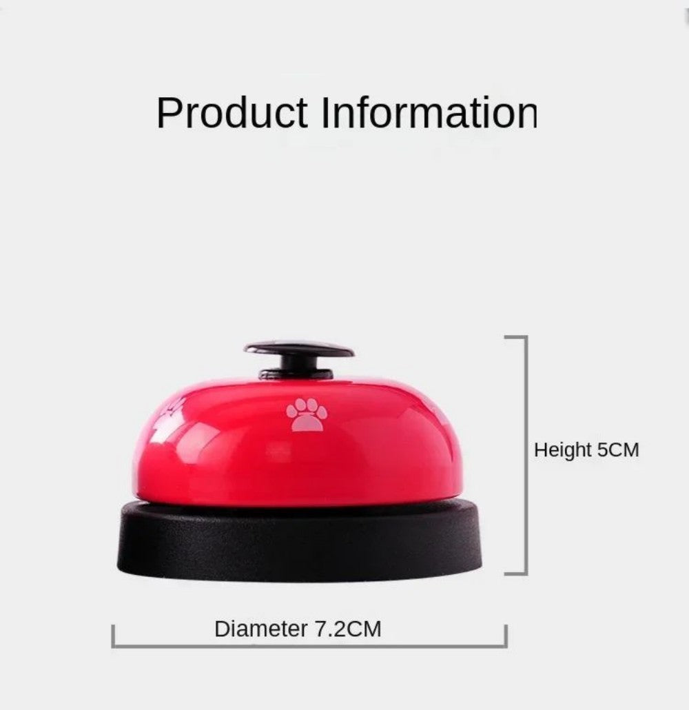 HKM-9541309 Pet Training Bell for Cats and Dogs - Interactive Training Toy with Footprints Design