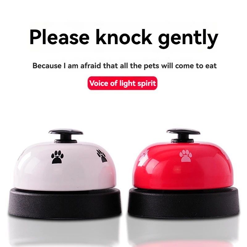 HKM-9541309 Pet Training Bell for Cats and Dogs - Interactive Training Toy with Footprints Design