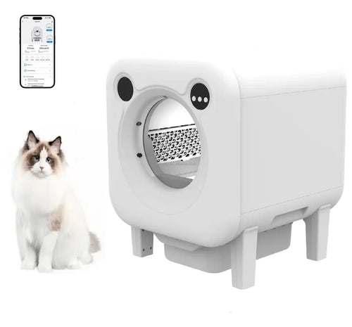 HKM-954131 Automatic Self-Cleaning Cat Litter Box with Tuya App Control