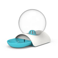HKM-9542333 Non-Wet Mouth Water Dispenser for Cats - 2.8L Capacity with Compact Design and Dust-Proof Bowl
