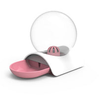 HKM-9542333 Non-Wet Mouth Water Dispenser for Cats - 2.8L Capacity with Compact Design and Dust-Proof Bowl