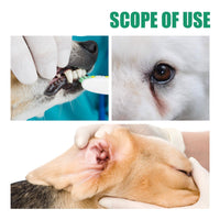 HKM-9544125 Pet Dental Cleaning Finger Stall - 20 Antibacterial Tooth Covers for Fresh Breath and Gum Care