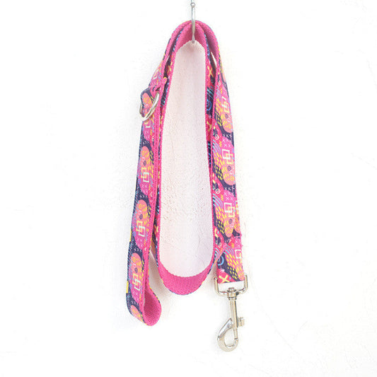 HKM-9546045 Durable Polyester Dog Leash for Training and Running - Multiple Sizes Available