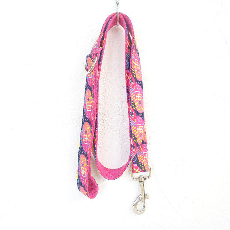 HKM-9546045 Durable Polyester Dog Leash for Training and Running - Multiple Sizes Available