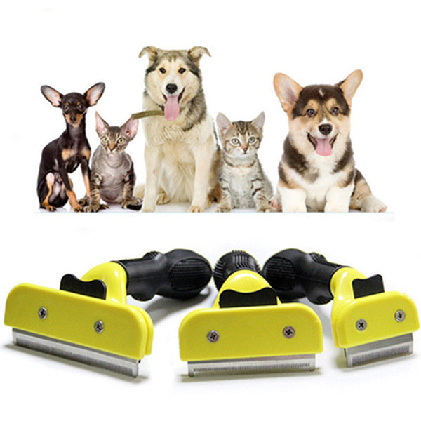 HKM-9547837 Double Bubble Case Hairdressing Knife Comb for Pet Grooming