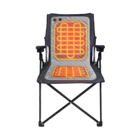 HKM-955027 Portable Heated Seat Cushion for Outdoor and Office Use, Cordless USB Battery-Powered Electric Heating Pad