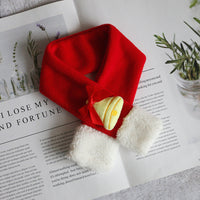 HKM-9550397 Christmas Pet Scarf and Hat Set with Cloaks and Seasonal Accessories for Dogs and Cats