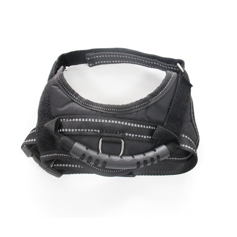 HKM-9551293 Pet Hand-Holding Rope Chest Strap Vest with Leash in Multiple Colors