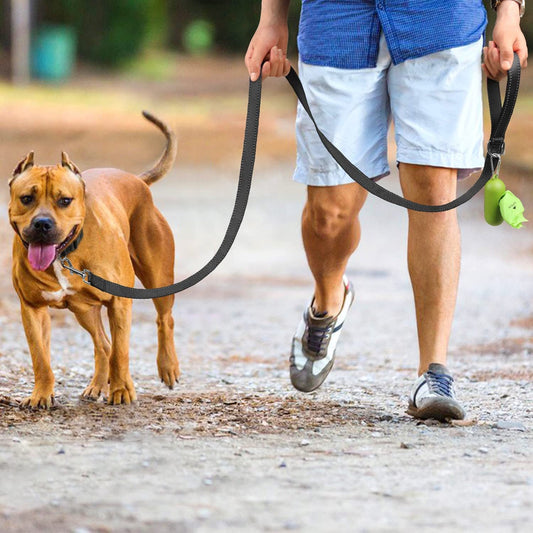 HKM-9551805 Reflective Pet Rope Leash for Dogs - Multiple Color Options Available