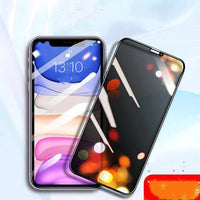 HKM-955219 Tempered Glass Anti-Peeping Screen Protector for iPhone Models – High Definition, Anti-Fingerprint, Scratch Resistant