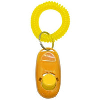 HKM-9552829 Dog Training Clicker with Key Ring and Wrist Strap - 7 Color Options
