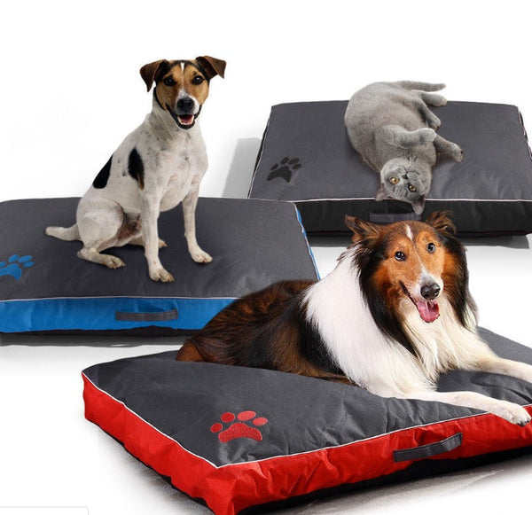HKM-9553853 Waterproof Oxford Cloth Removable Washable Pet Cushion - Multiple Sizes Available