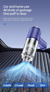 HKM-955411 High Power Brushless Motor Vacuum Cleaner for Vehicles | Strong Suction with HEPA Filtration