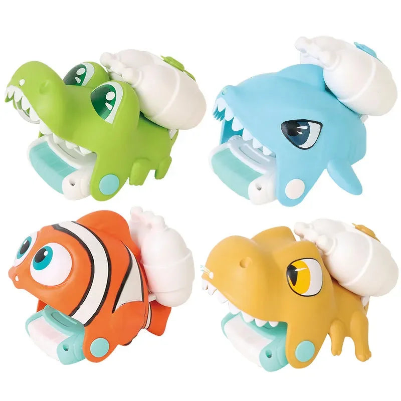 HKM-955475 Animal Shape Wrist Water Shooter for Outdoor Fun, Ages 5-13, Electronic Toy, Plastic Material