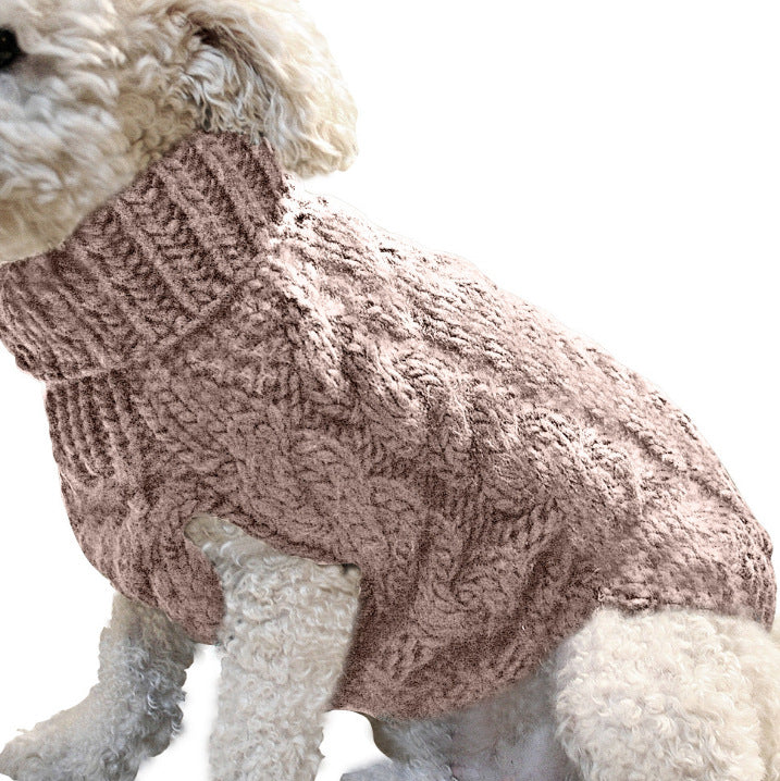 HKM-9555773 Cozy Knit Sweaters for Small and Medium Dogs in Various Colors