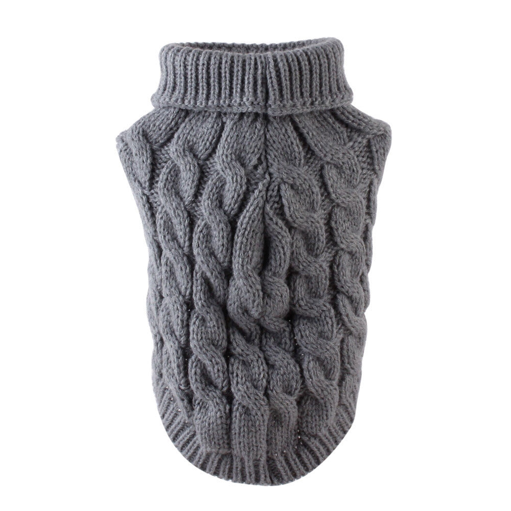 HKM-9555773 Cozy Knit Sweaters for Small and Medium Dogs in Various Colors