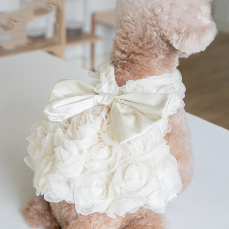 HKM-9556157 Fashionable Pet Clothing for Dogs and Cats in Pink and Champagne ¨C Multiple Sizes Available