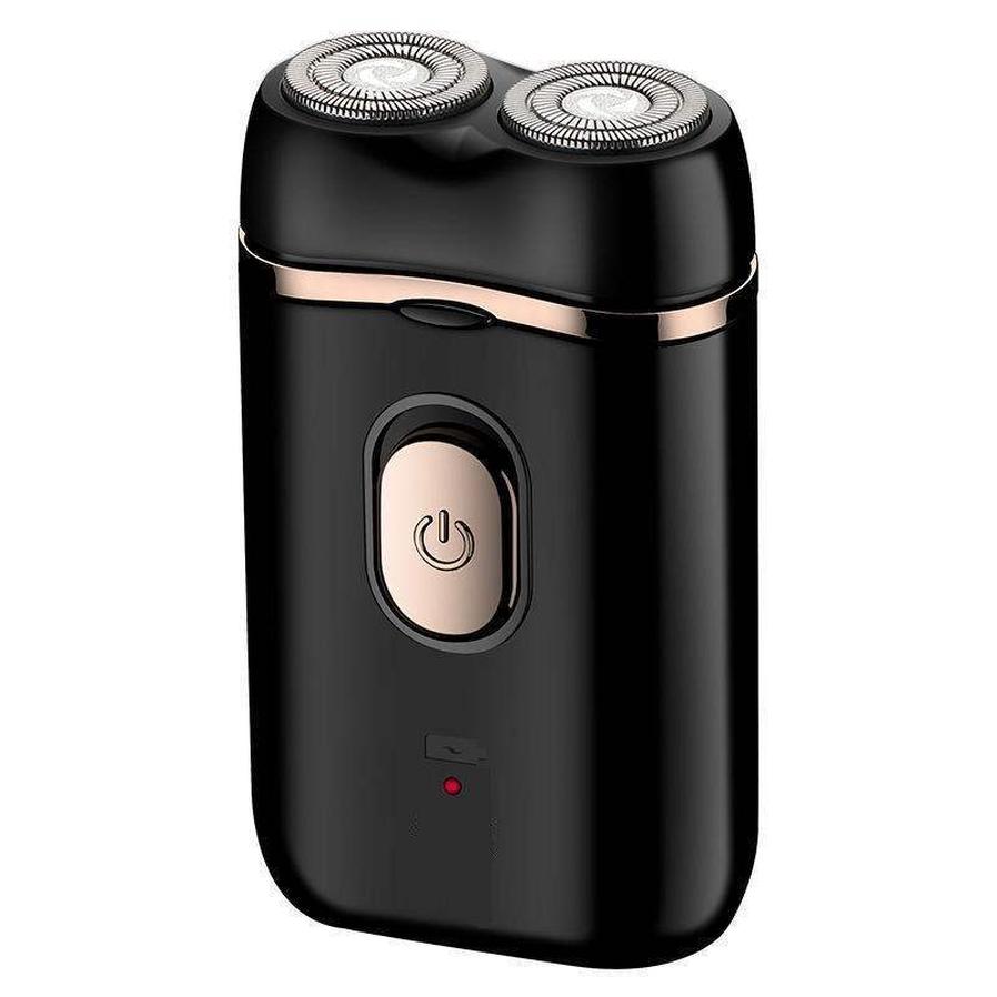 HKM-955731 USB Rechargeable Dual-Purpose Rotary Electric Shaver with Washable Design