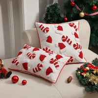 HKM-955795 Modern Minimalist Christmas Tufted Pillow Cover - Available in Multiple Sizes