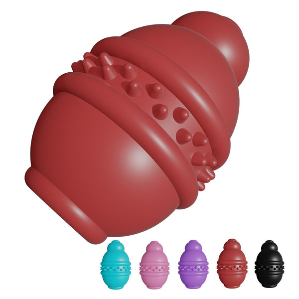 HKM-9558589 Creative Rubber Gourd Ball Dog Toy for Decompression, Teeth Cleaning, and Outdoor Training - Available in Multiple Colors