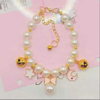 HKM-9559741 Cartoon Decorative Collar for Small and Medium Dogs with Bow and Bell Options
