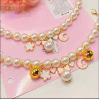 HKM-9559741 Cartoon Decorative Collar for Small and Medium Dogs with Bow and Bell Options