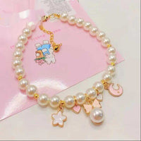 HKM-9559741 Cartoon Decorative Collar for Small and Medium Dogs with Bow and Bell Options