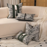 HKM-955987 Multi-Color Cotton and Linen 45x45cm Pillowcase in New Chinese Style