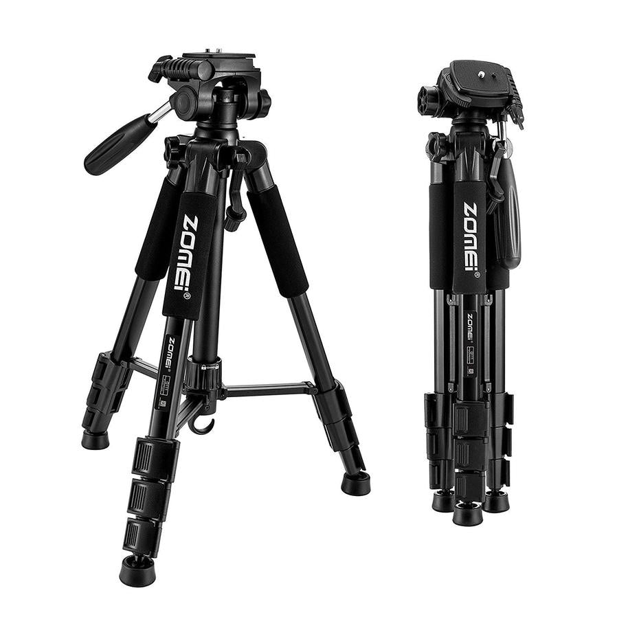 HKM-955987 Zomei Z666 Portable Aluminum Camera Tripod with Pan Head for Digital SLR Cameras