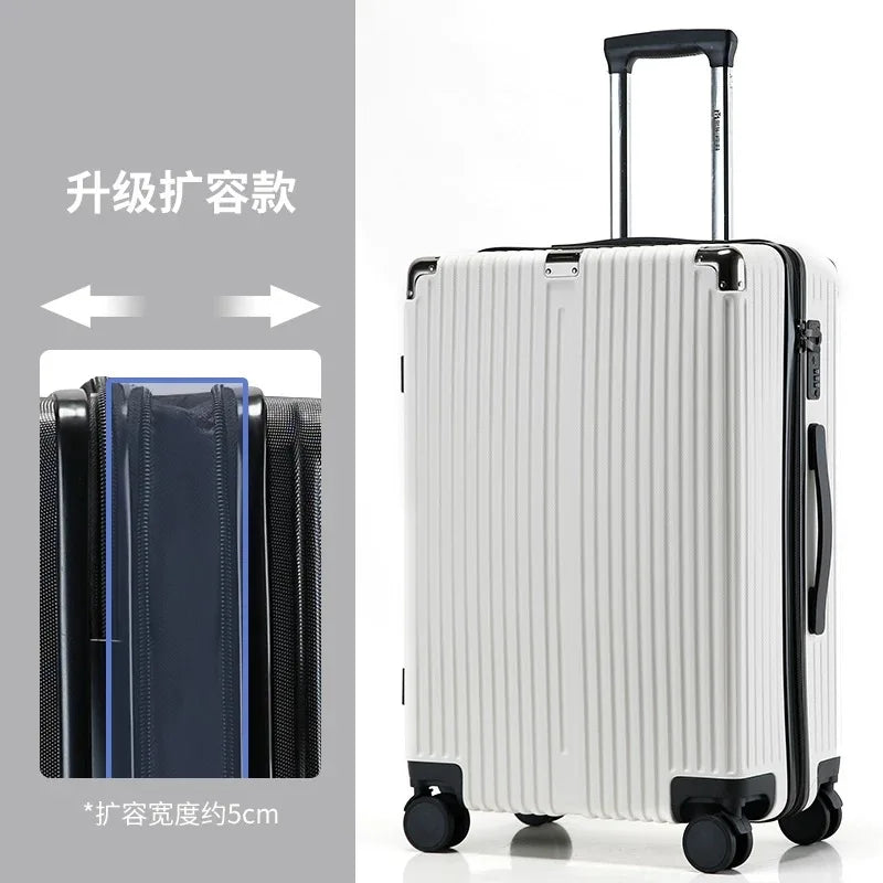 HKM-956051 20 Inch and 24 Inch Wheeled Luggage Set for Travel - 3 Piece Cabin Suitcase Collection