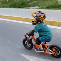 HKM-956243 12 Inch Brushless Hub Motor Electric Balance Bike for Kids, 36V 250W, Aluminum Frame, Max Load 85 kg