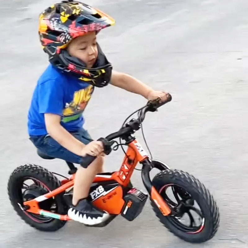 HKM-956243 12 Inch Brushless Hub Motor Electric Balance Bike for Kids, 36V 250W, Aluminum Frame, Max Load 85 kg