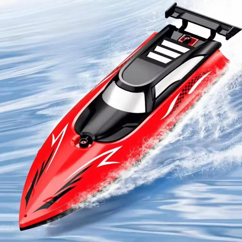 HKM-956243 2.4G High-Speed Remote Control Boat with Twin Propellers for Outdoor Fun