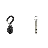 HKM-9564349 Interactive Dog Training Accessories Set with Clicker, Whistle, Frisbees, and Balls
