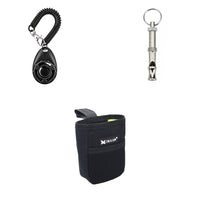 HKM-9564349 Interactive Dog Training Accessories Set with Clicker, Whistle, Frisbees, and Balls