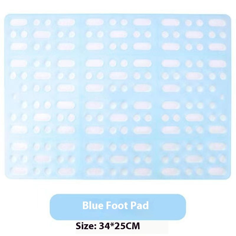 HKM-9565373 Pet-Friendly Easy-to-Clean Plastic Gridding Mat in Blue, Pink, and White