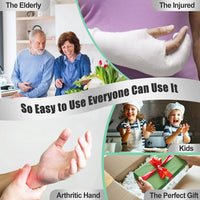 HKM-956563 One Touch Automatic Electric Can and Jar Opener - Hands-Free Kitchen Gadget