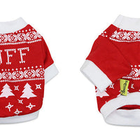 HKM-9565885 Pet Cotton Wool T-Shirt with Fun Prints for Dogs and Cats